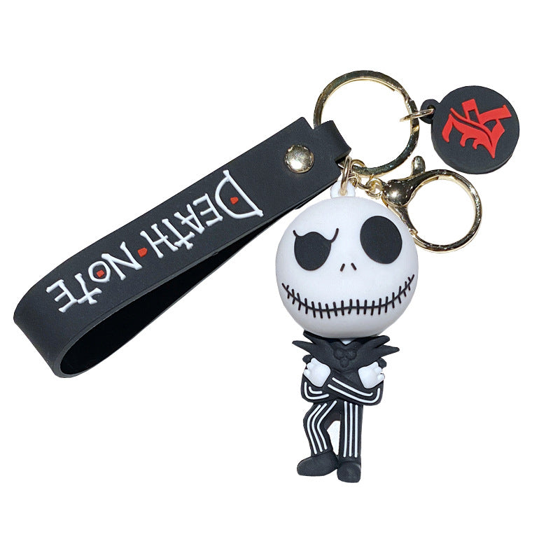 Halloween Pumpkin Man Skull Cartoon Creative Keychain