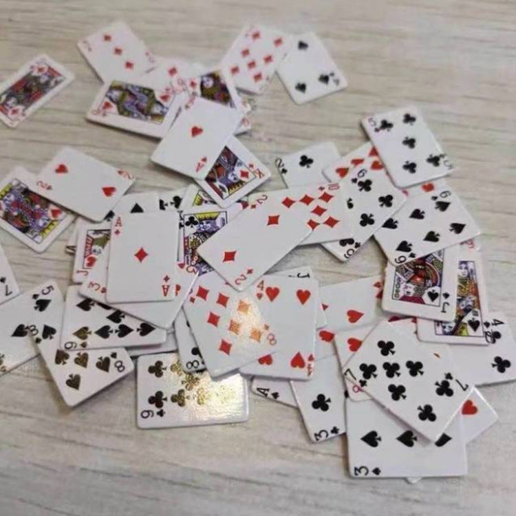 Mini Playing Card Coated Paper TOY 10pcs