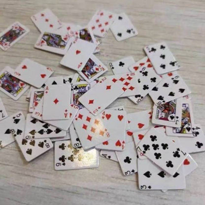 Mini Playing Card Coated Paper TOY 10pcs