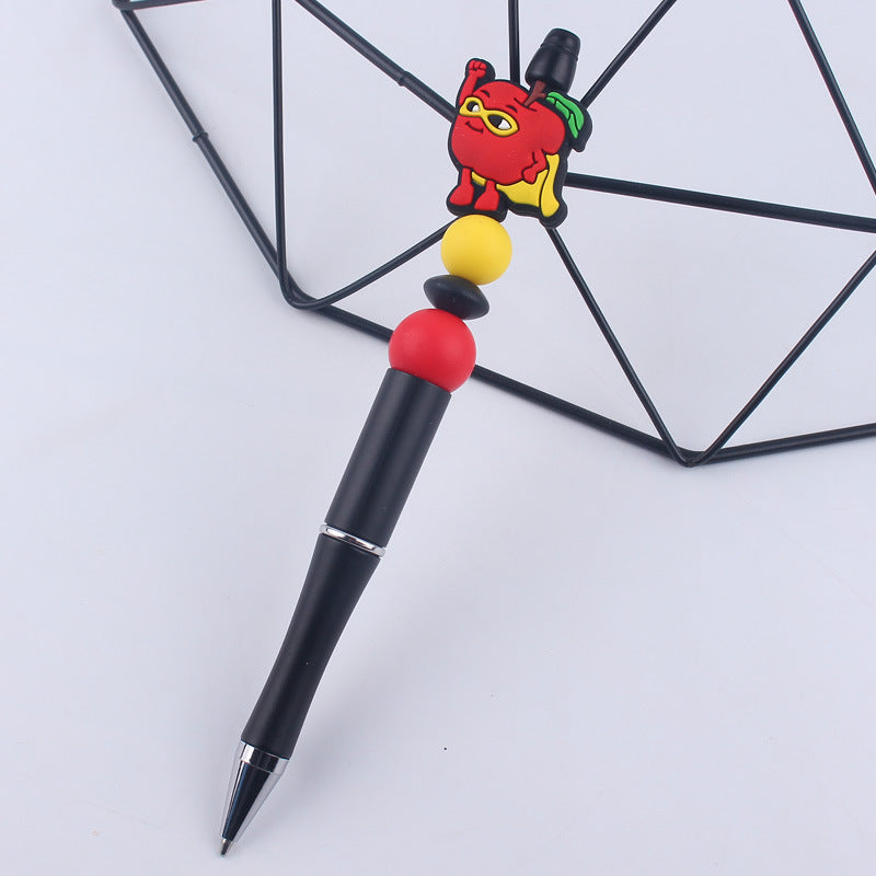 Beaded PENS Cartoon Fruit Series Silicone Handmade Beaded