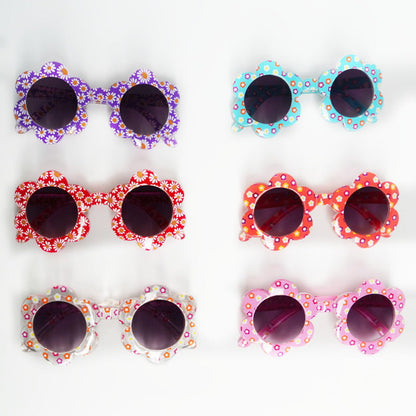 Multi-color Fashionable Children's Sunflower Sunglasses
