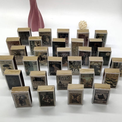 of Paper Retro Matchbox Notebooks