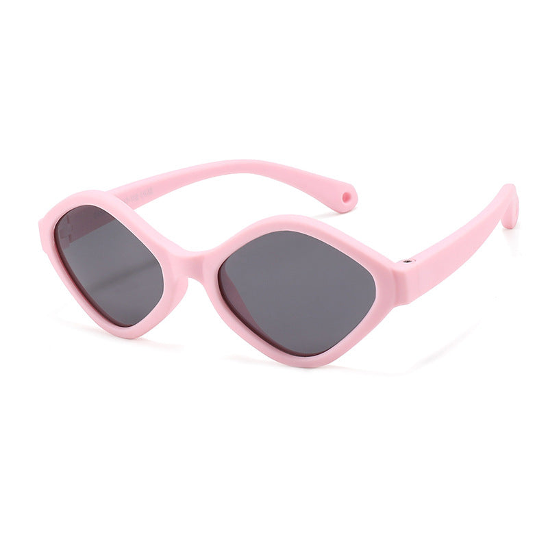 Wholesale Children's Silicone Sunscreen Sunglasses