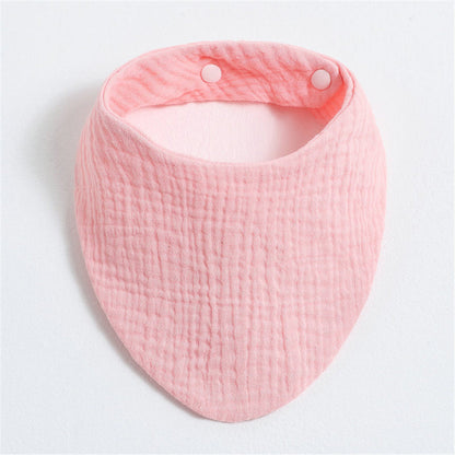 Newborn Baby Bibs Cotton Double Gauze Saliva Towel