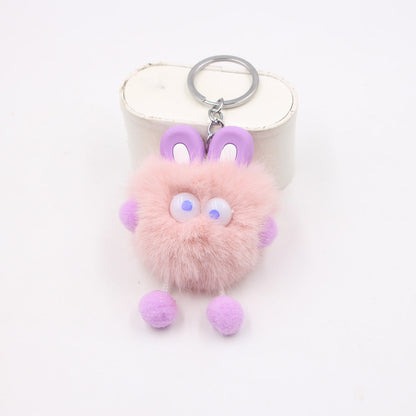 Bunny Elf Plush Keychain