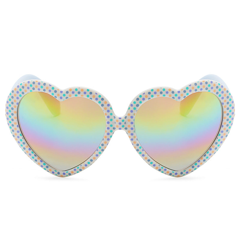 Heart Shape PC Kids Sunglasses