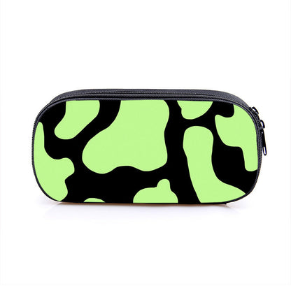 Cow Pattern Series Simple Polyester Pencil Case