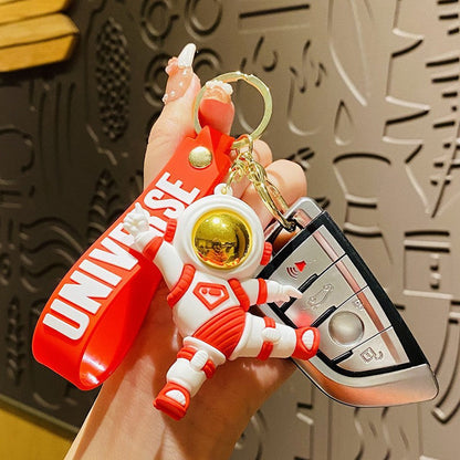 Creative Keychain Jumping Astronaut Cartoon Keychains