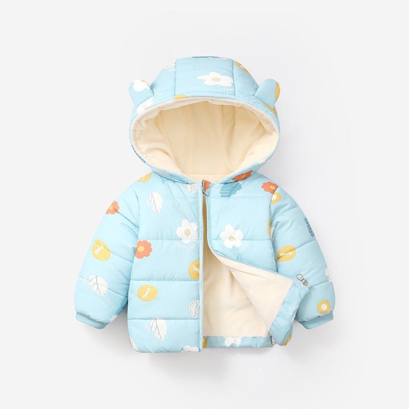 Wholesale Autumn and Winter Thickened Nylon Baby Clothes