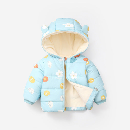 Wholesale Autumn and Winter Thickened Nylon Baby Clothes