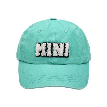 Polyester Mini Letter Kids Baseball Cap