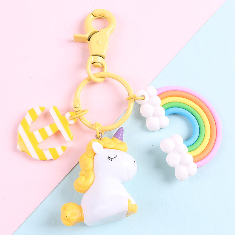 Fur Ball My Little Pony Resin Keychain