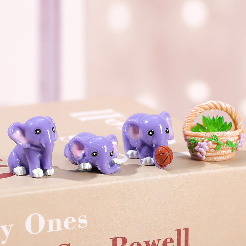Elephant Resin Ornaments