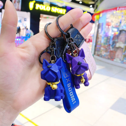 Cute Puppy Keychain Bag Ornaments Creative Keychain