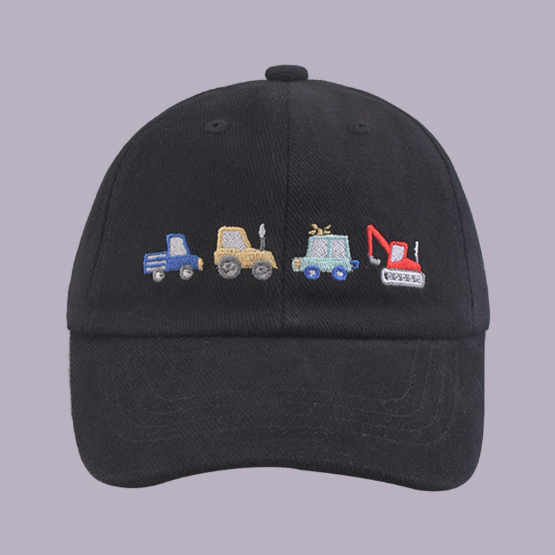 Cartoon Car Children's Outdoor Activities Visor Caps