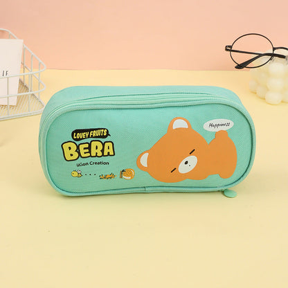 Creative Canvas Pencil Case