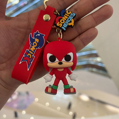 Cartoon Cute PVC Silicone Keychains Creative Keychain