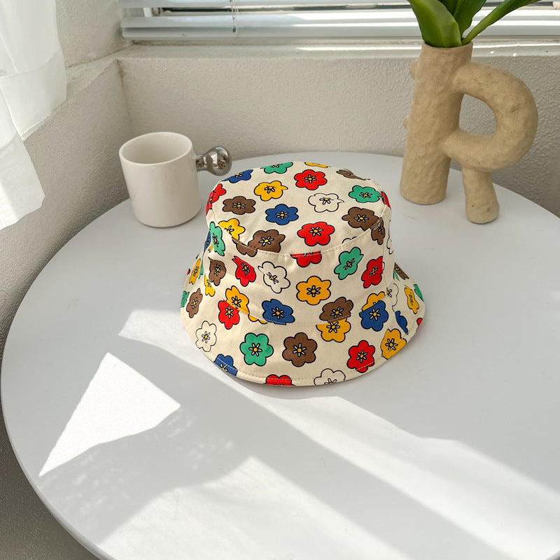 Summer Thin Cotton Kids Bucket Hat