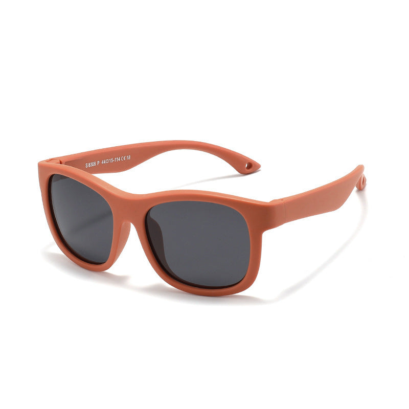 Wholesale 0-3 Years Old Baby Outdoor Silicone Frame Sunglasses
