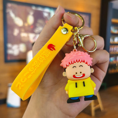 Cartoon PVC Soft Keychain Cute Keychain