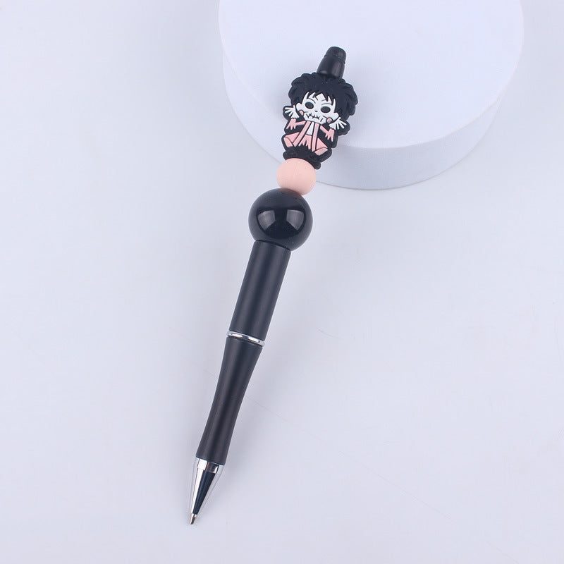 Cartoon Silicone Bead Pens