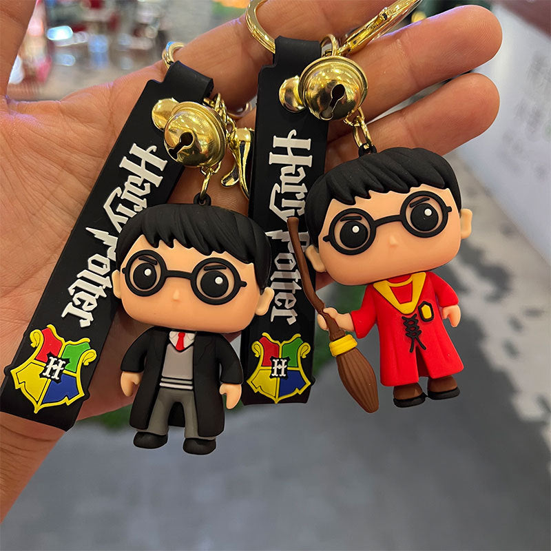 Cartoon PVC Silicone Keychains Cute Keychain