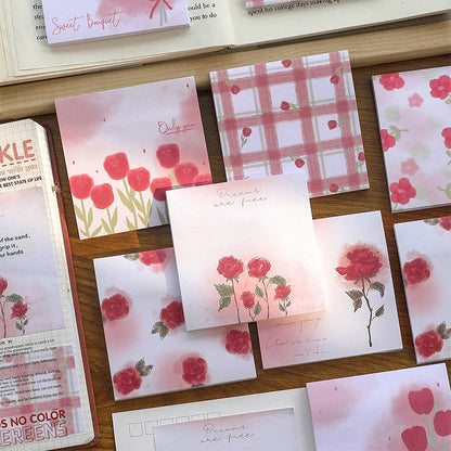 Paper Rose Series Post-it Notes