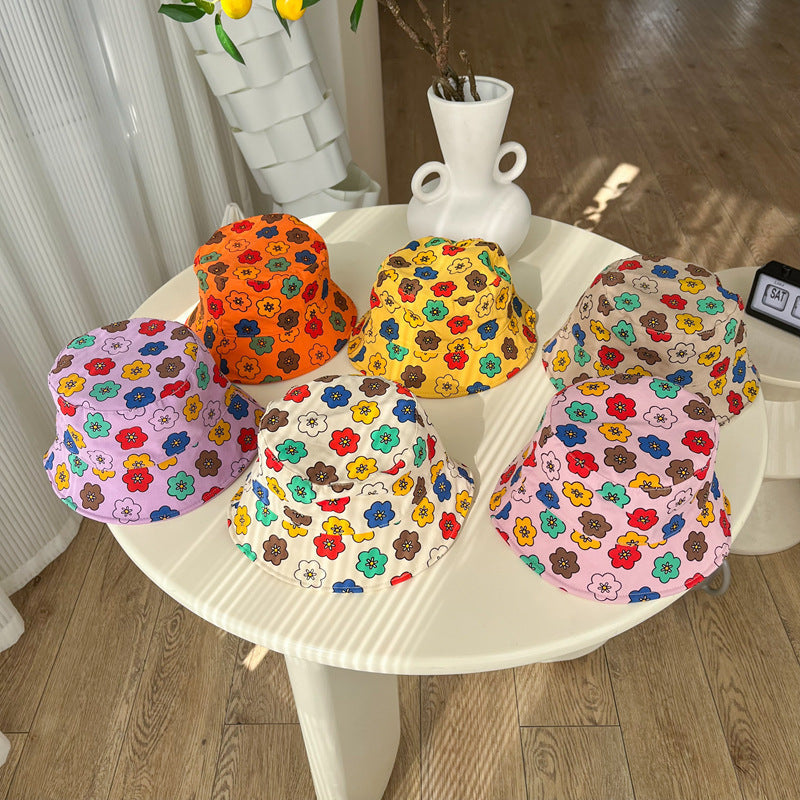 Summer Thin Cotton Kids Bucket Hat
