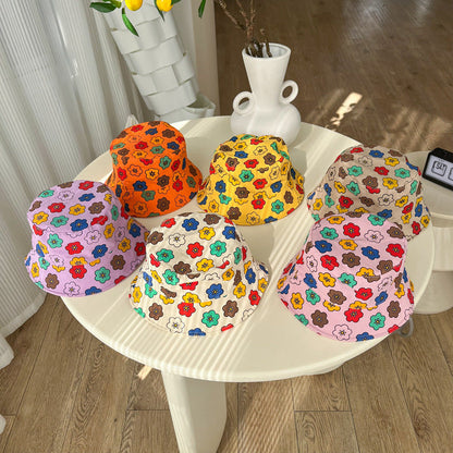 Summer Thin Cotton Kids Bucket Hat