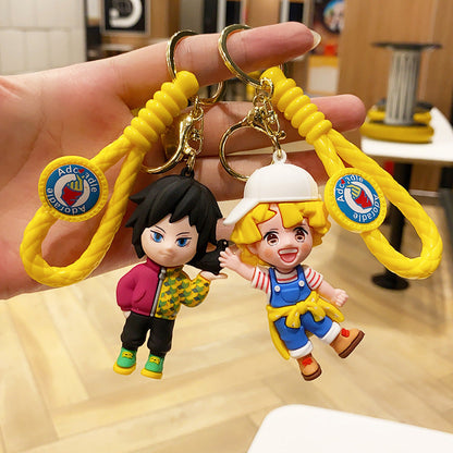 Cartoon Animation PVC Keychain Cute Keychain