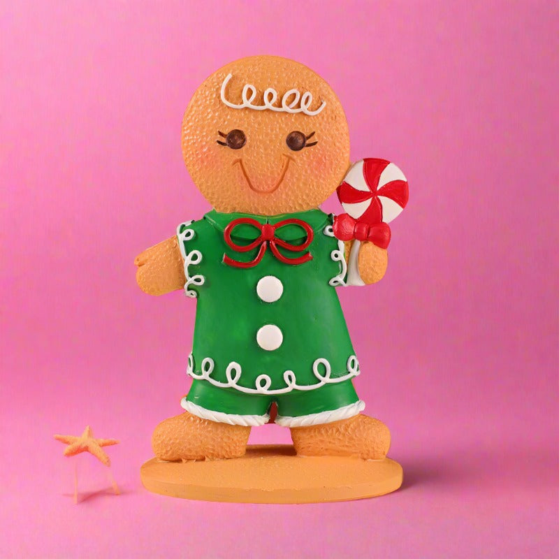 Christmas Gingerbread Resin Ornaments