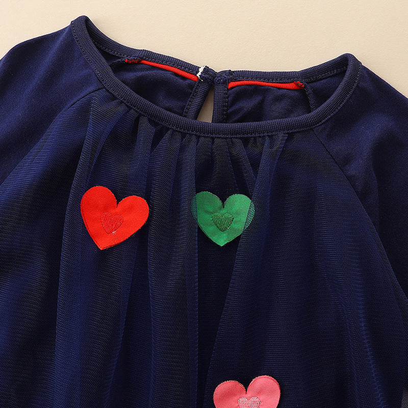 Wholesale Autumn Girls Dress Children's Long Sleeve Princess Dress