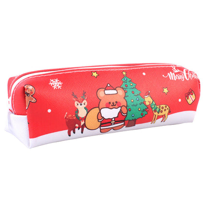 Christmas Polyester Pencil Case