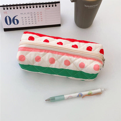 Cotton Floral Pencil Case