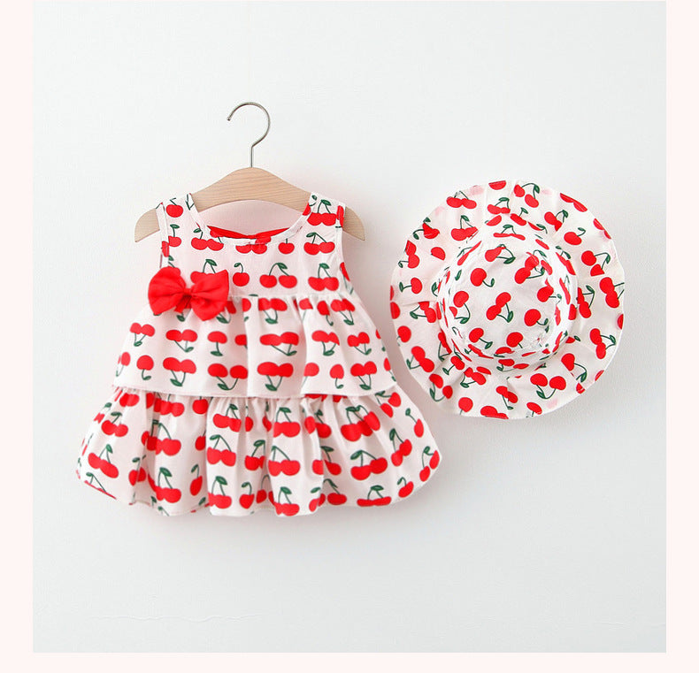 Girls Beach Dress Cotton Baby Clothes