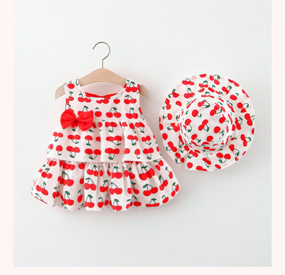 Girls Beach Dress Cotton Baby Clothes
