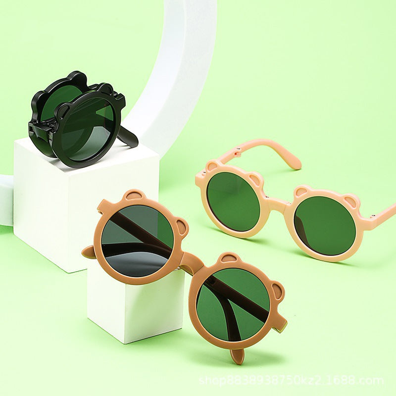 PC Bear Ears Kids Foldable Sunglasses