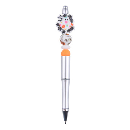 Beaded Pens DIY Creative Cute Cartoon Halloween Silicone