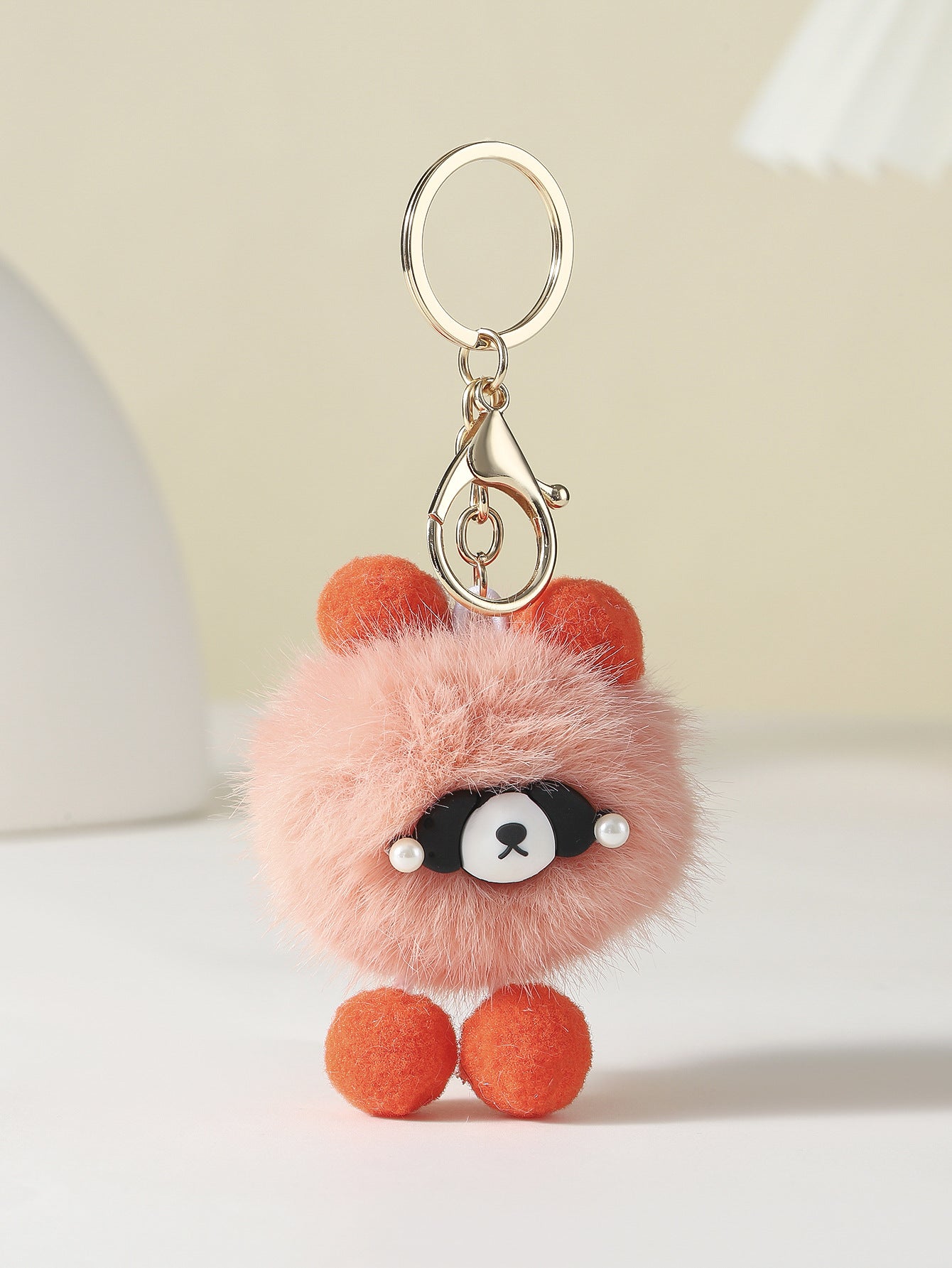 Cartoon Cute Plush Bear Keychain Creative Keychain