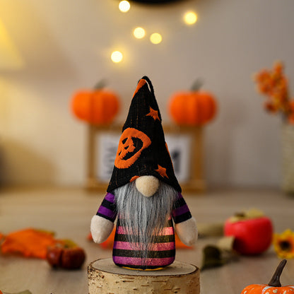 New Halloween Lights with No Face Doll