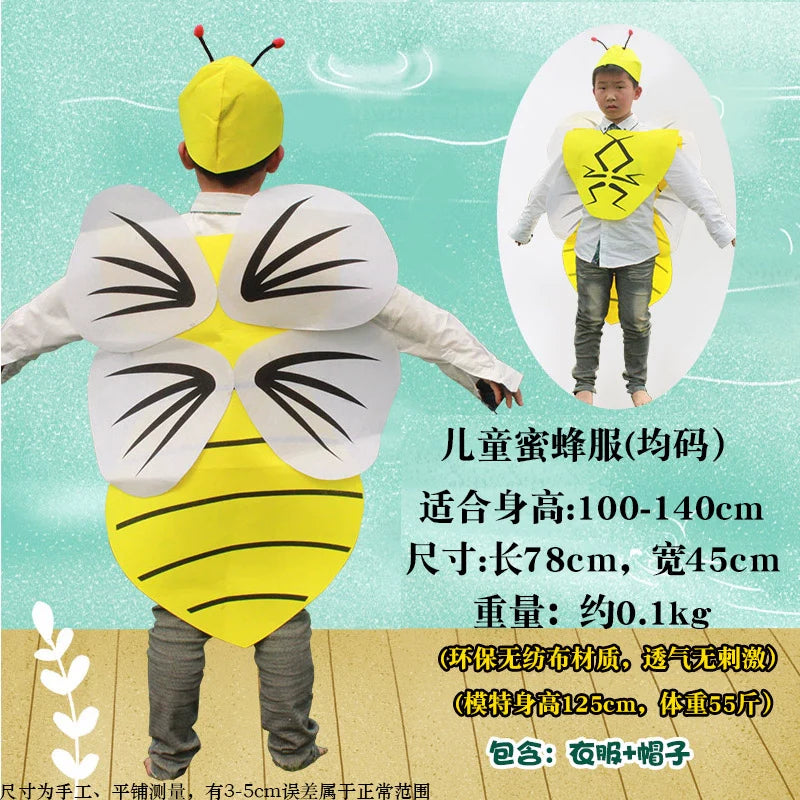 Children's Fruit and Vegetable Costume Environmental-Friendly