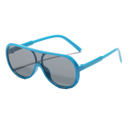 Wholesale Siamese Big Frame Candy Color PC Kids Sunglasses