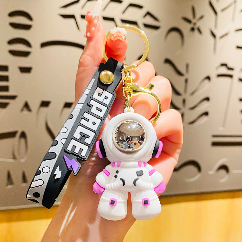 Bow Bear PVC Soft Keychain Cute Keychain