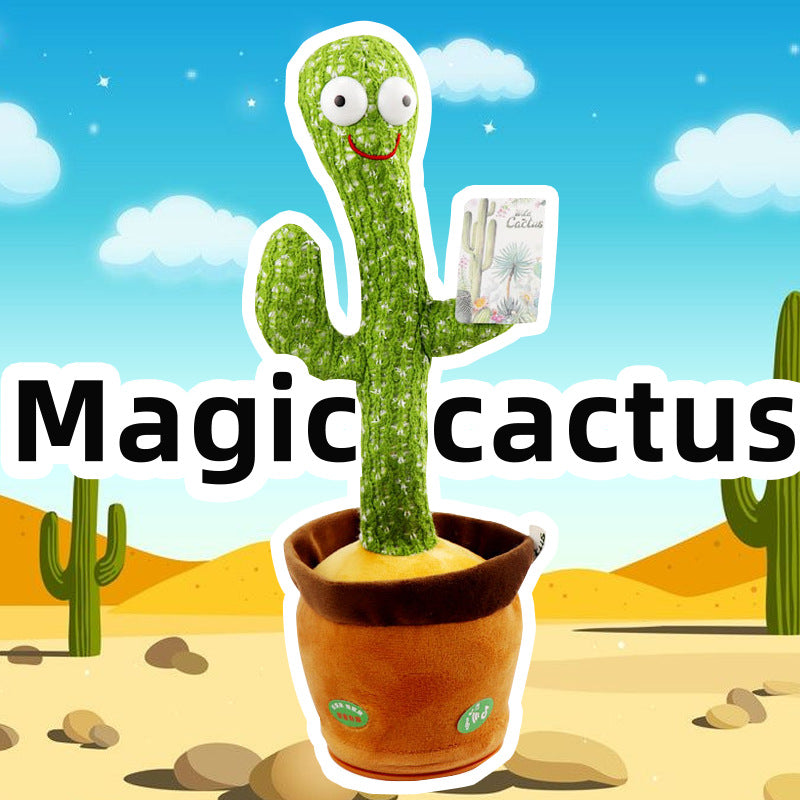 Wholesale Battery Version Dance Cactus Fur Toys