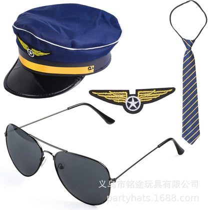 Wholesale 50pcs Halloween Masquerade Stewardess Cosplay Cosplay Props