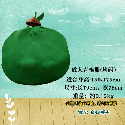 Children's Fruit and Vegetable Costume Environmental-Friendly