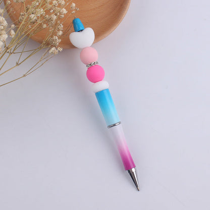 Cartoon Love Silicone Handmade Bead Pen