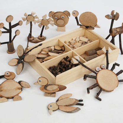 Wholesale of Wooden Gift Boxes, Kindergarten Stock of Wooden Chips