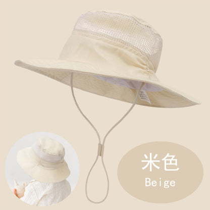 Wholesale Breathable Mesh Cartoon Dinosaur Print Outdoor Children's Sun Hat