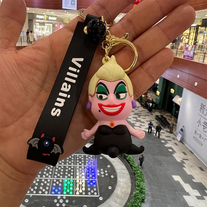 Cartoon Cute PVC Silicone Keychains Creative Keychain